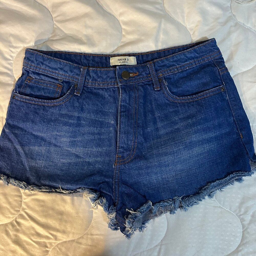 Forever 21 Denim Shorts Size 29